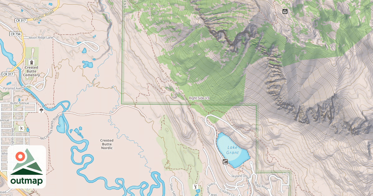 Map of Right Side