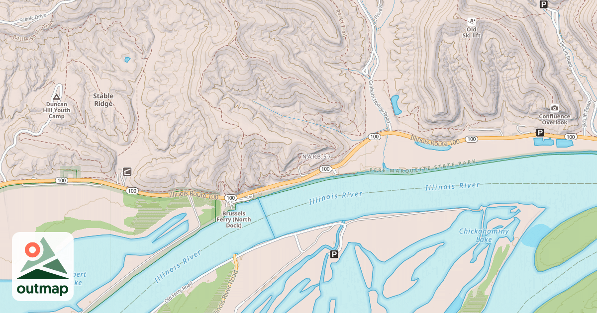 Map of N.A.R.B.