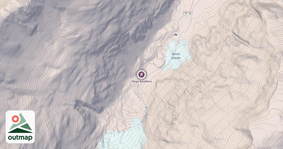 Map of Ninja Boulders
