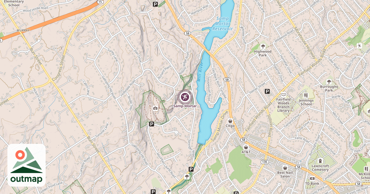 Map of Samp Mortar