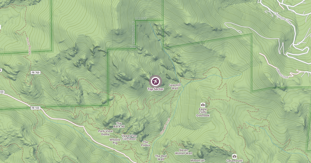 Map preview of Top Sector