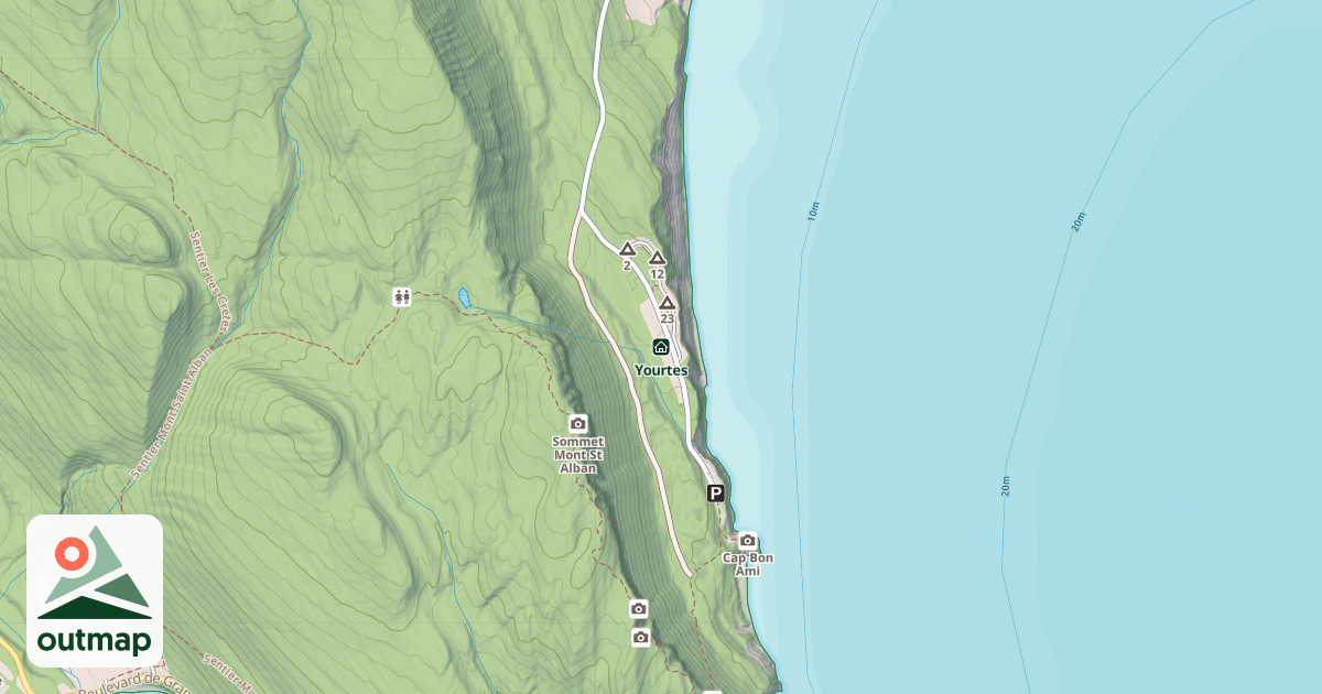 Map of Yourtes