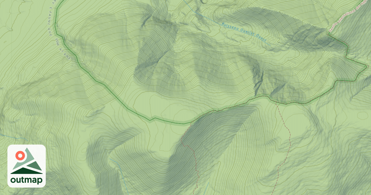 Map of Cuve du Matawees