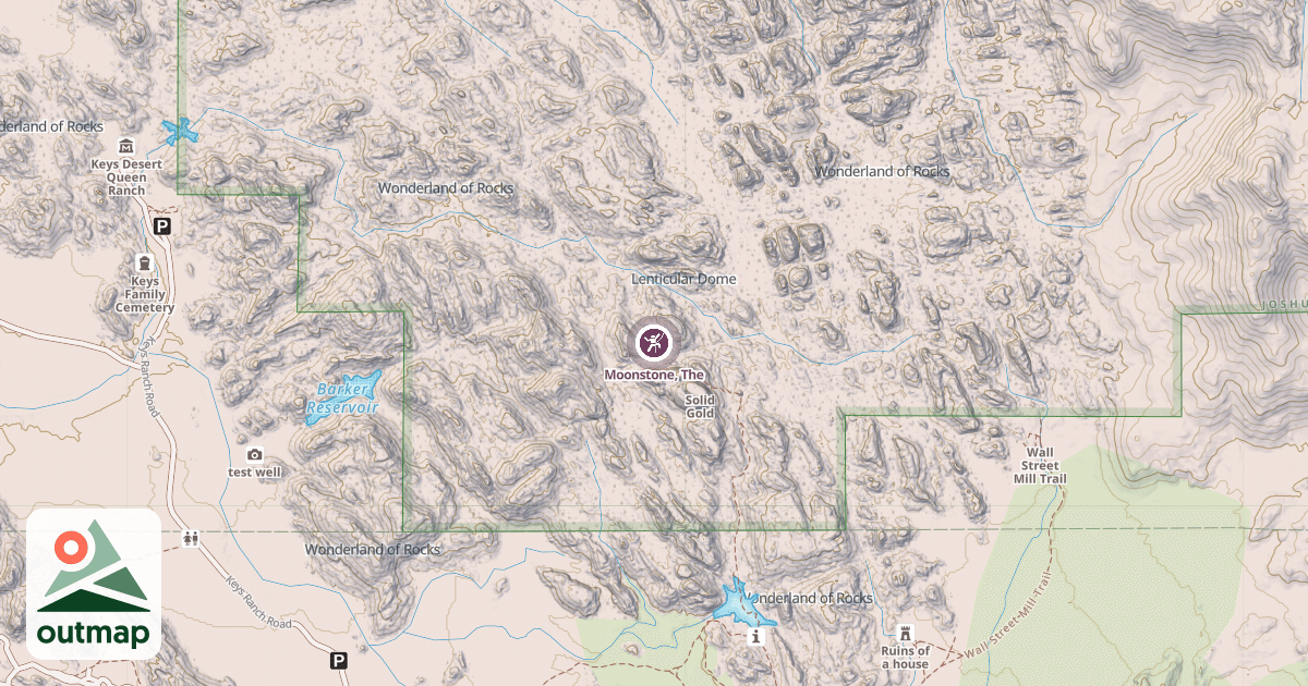 Map of Moonstone, The