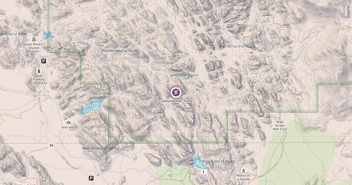 Map preview of Moonstone, The