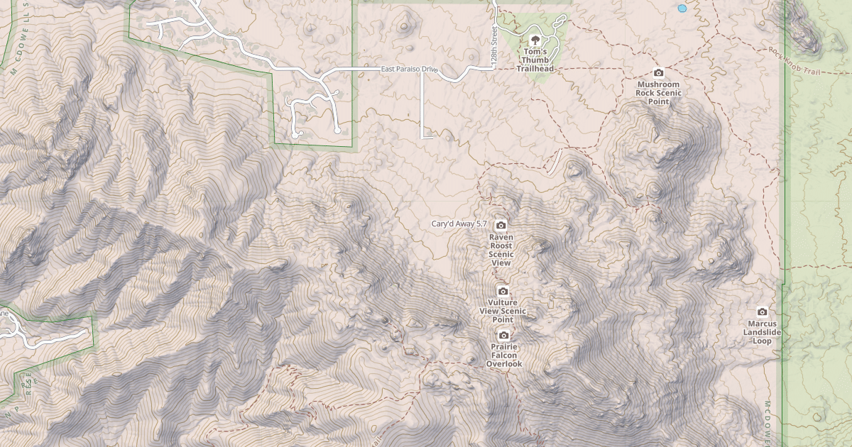 Map preview of Cary'd Away