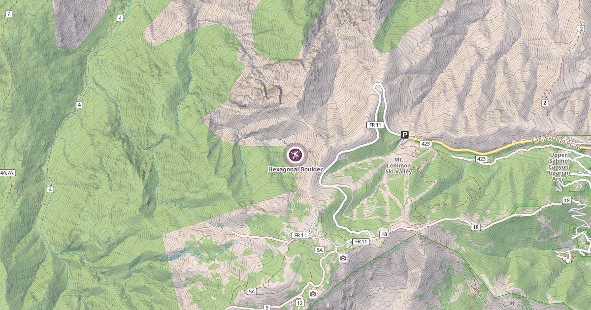 Map preview of Hexagonal Boulder