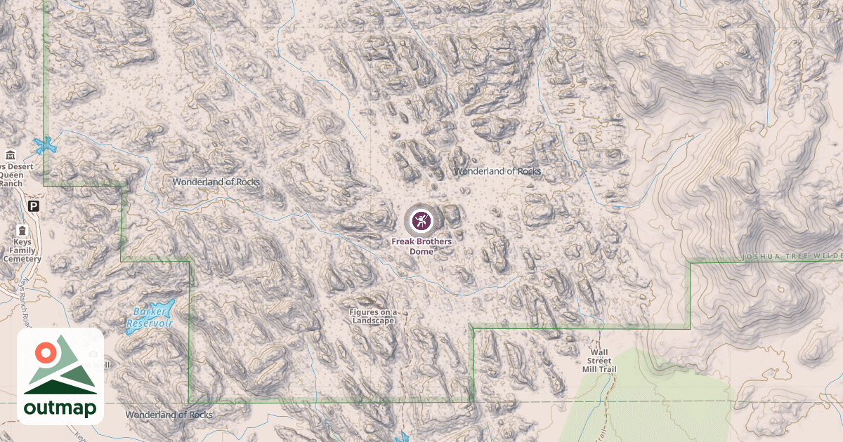 Map of Freak Brothers Dome