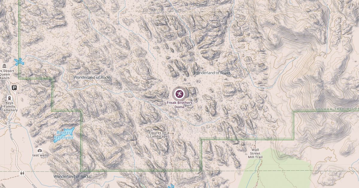 Map preview of Freak Brothers Dome