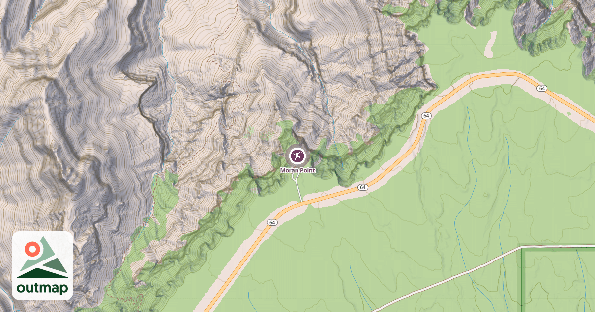 Map of Moran Point