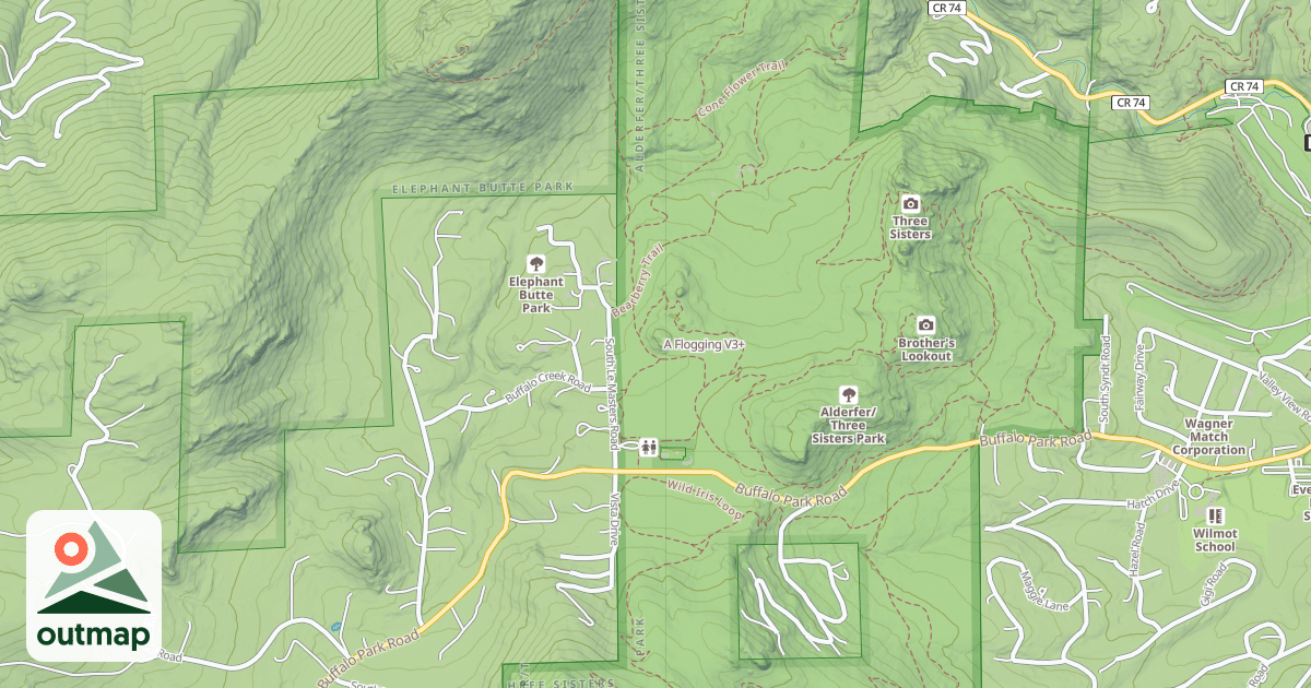 Map of A Flogging