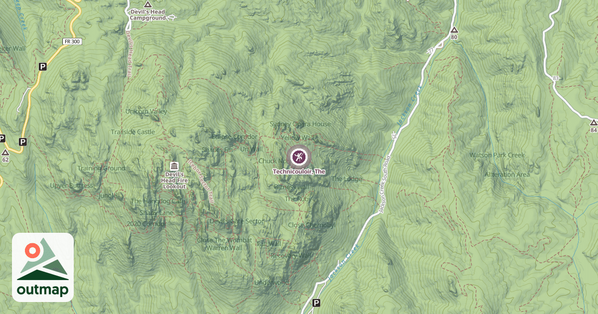 Map of Technicouloir, The