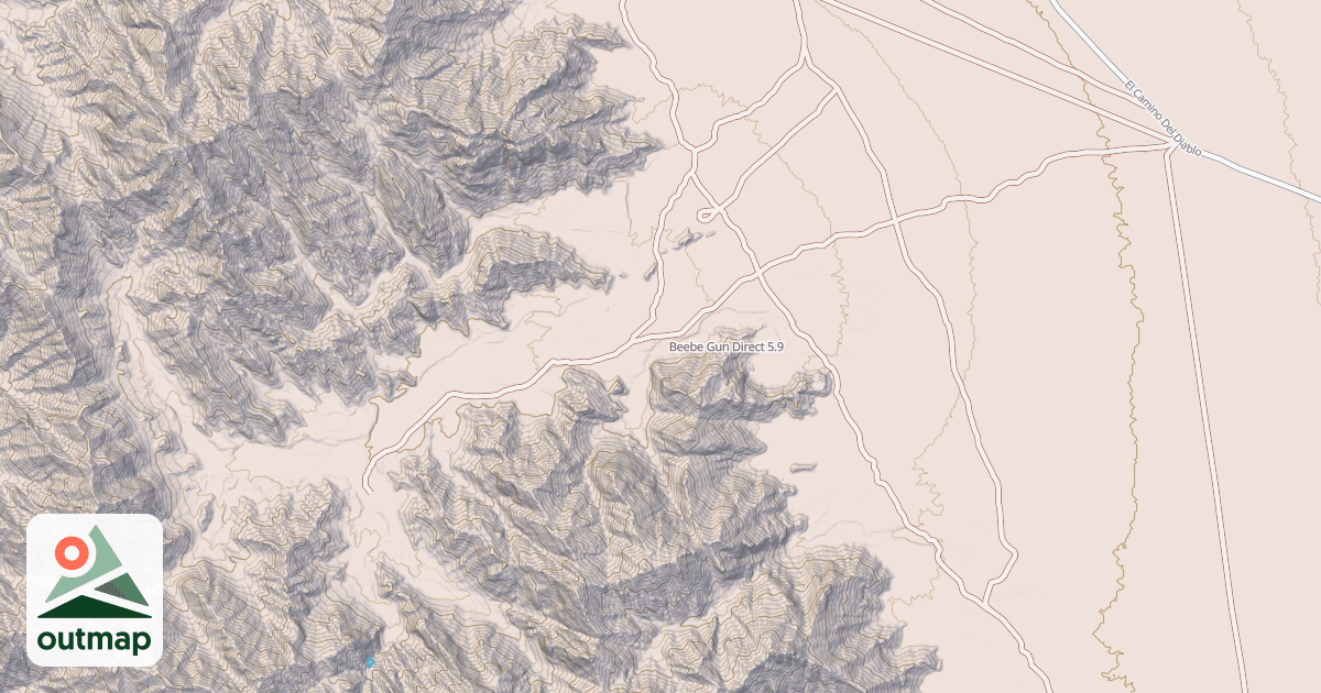 Map of Beebe Gun Direct