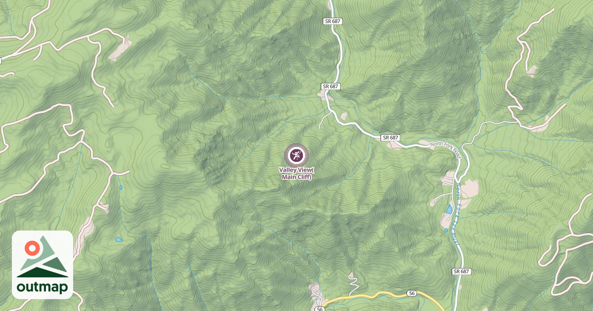 Map of Valley View(Main Cliff)