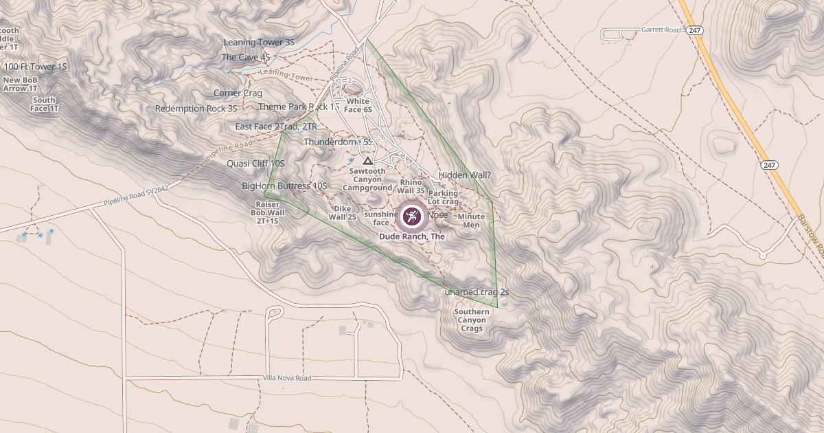 Map preview of Dude Ranch, The