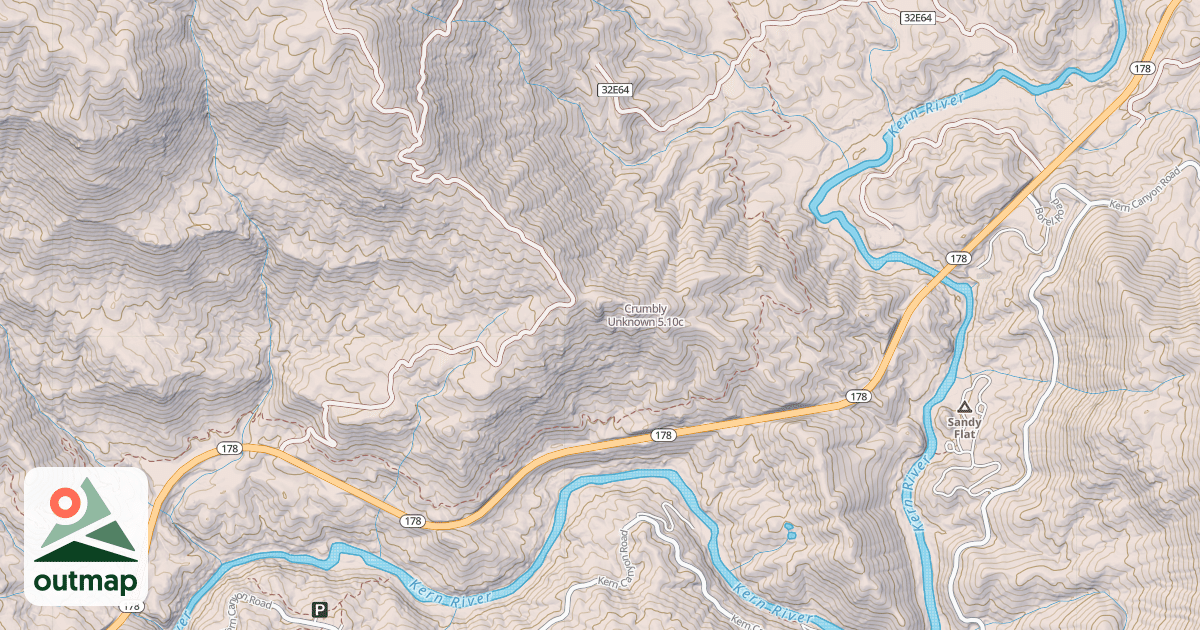 Map of Crumbly Unknown