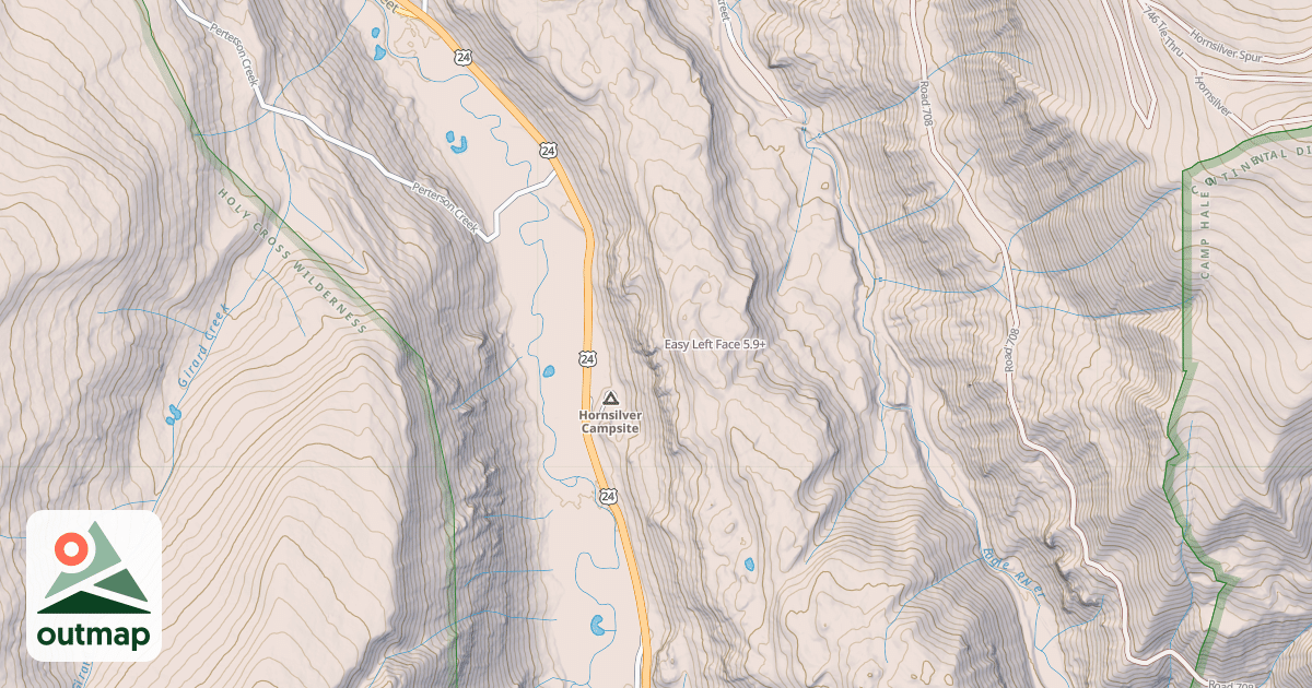 Map of Easy Left Face