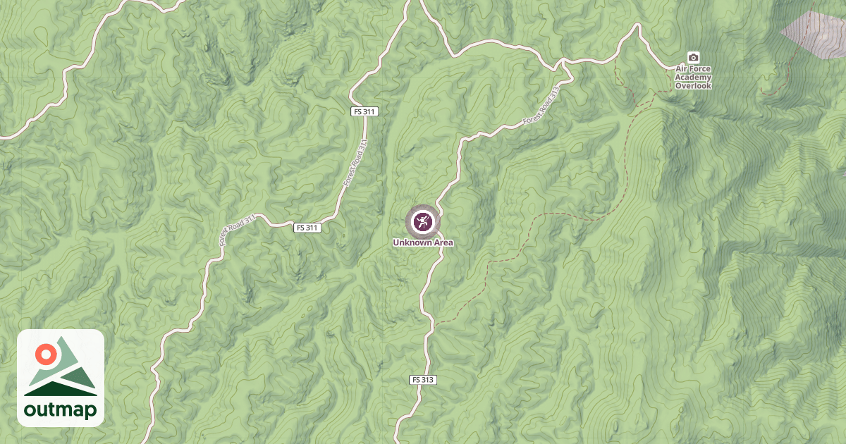 Map of Unknown Area