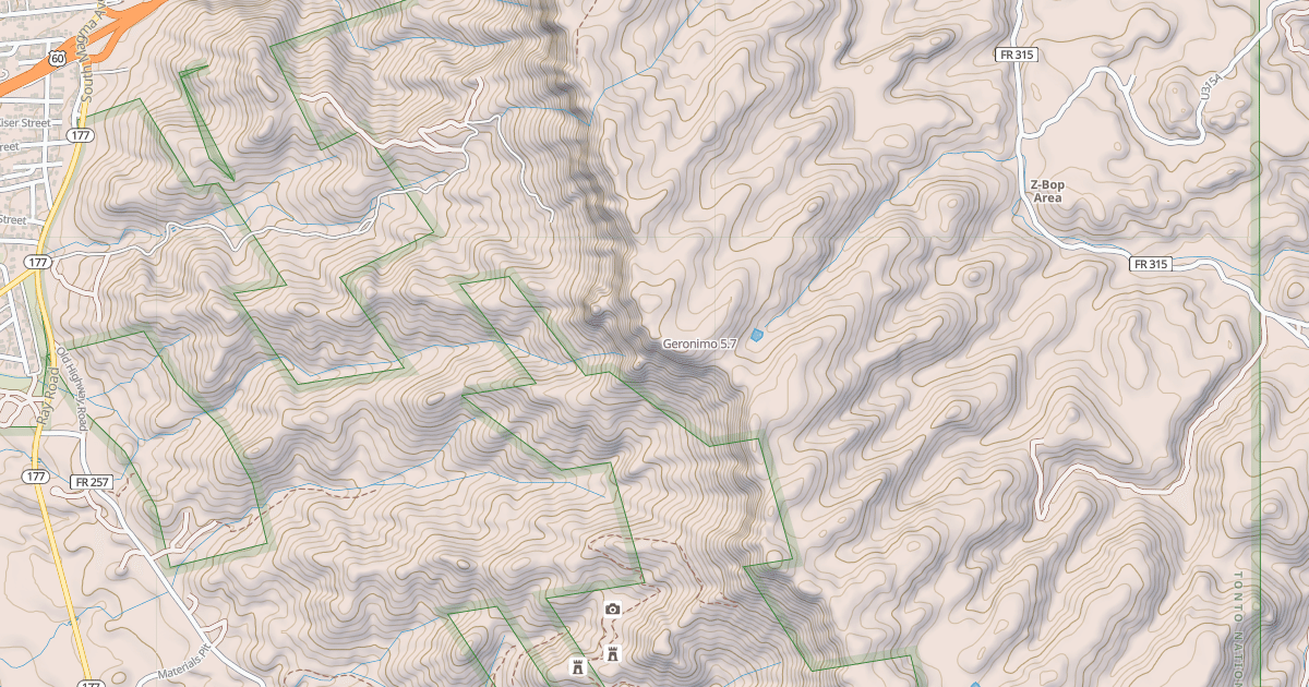 Map preview of Geronimo