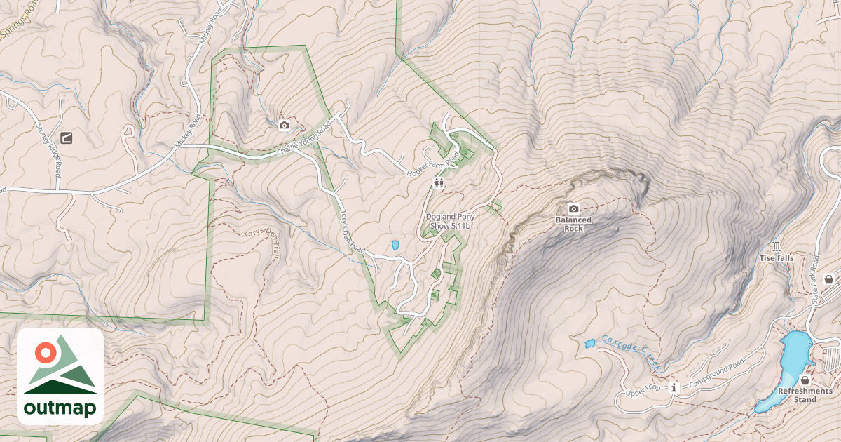 Map of Dog and Pony Show