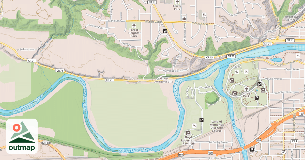 Map of Almost Awesome