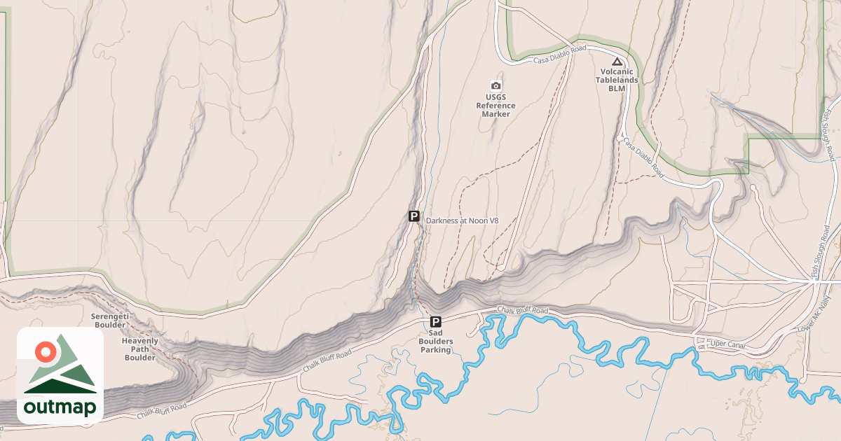 Map of Darkness at Noon
