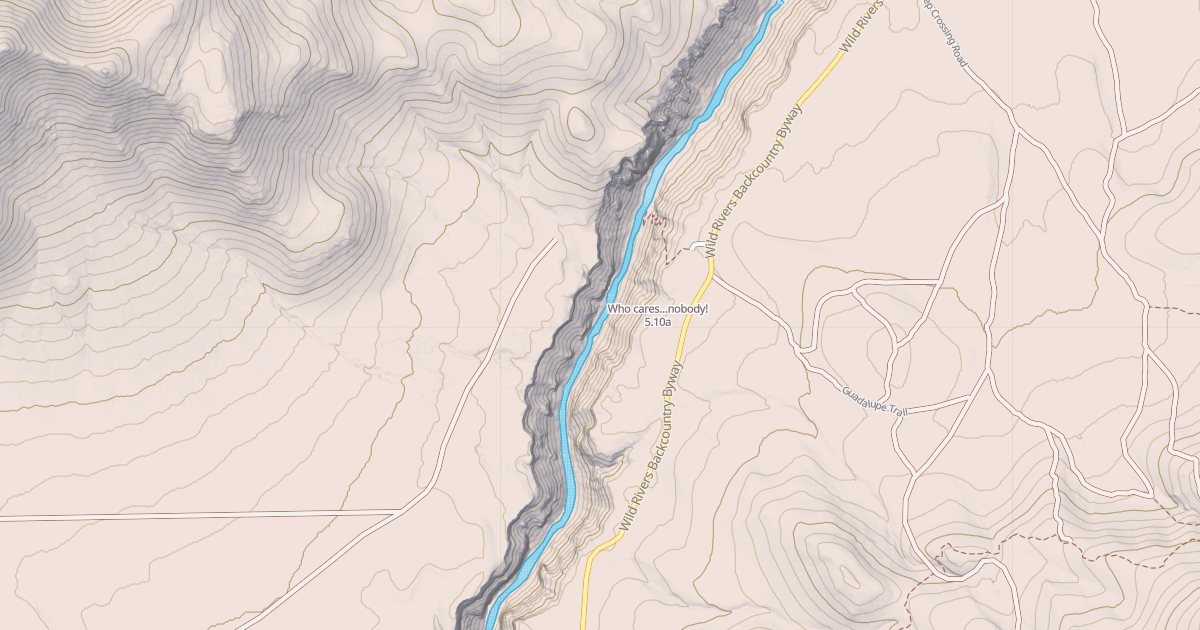 Map preview of Who cares...nobody!