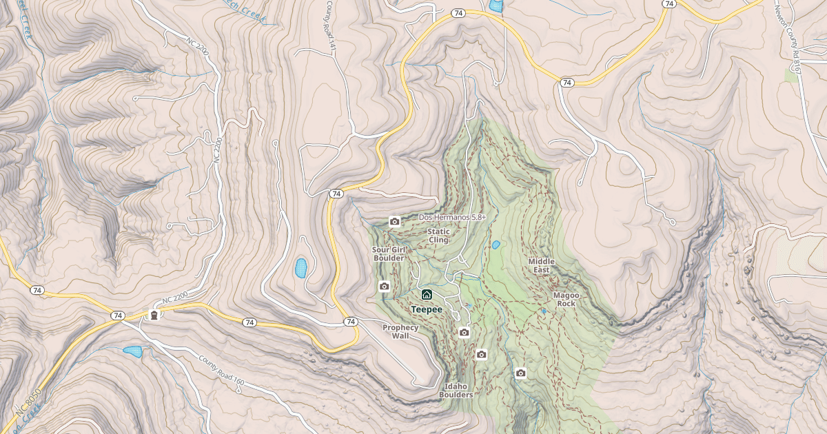 Map preview of Dos Hermanos