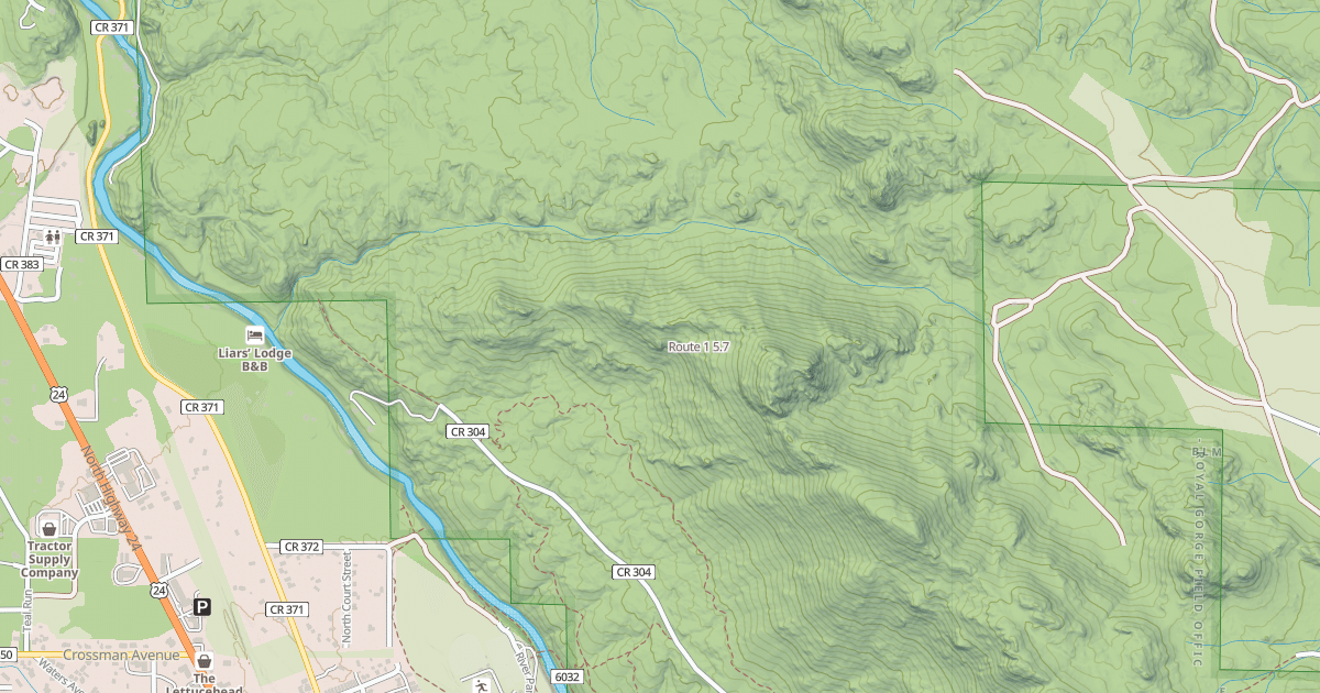 Map preview of Route 1