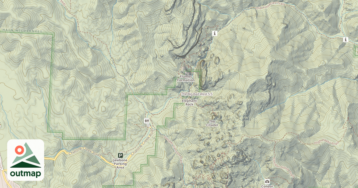 Map of The Big Bad West