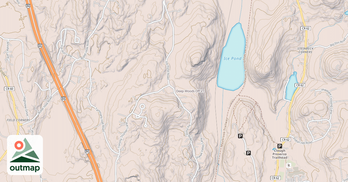 Map of Deep Woods Off