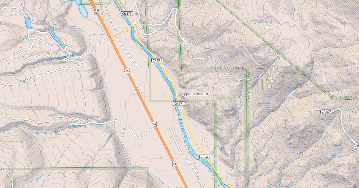 Map preview of Upper Section