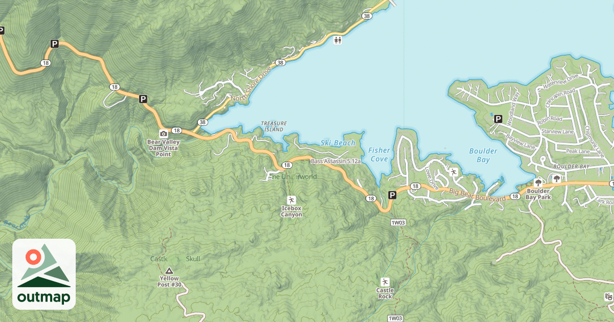Map of Bass Assassin
