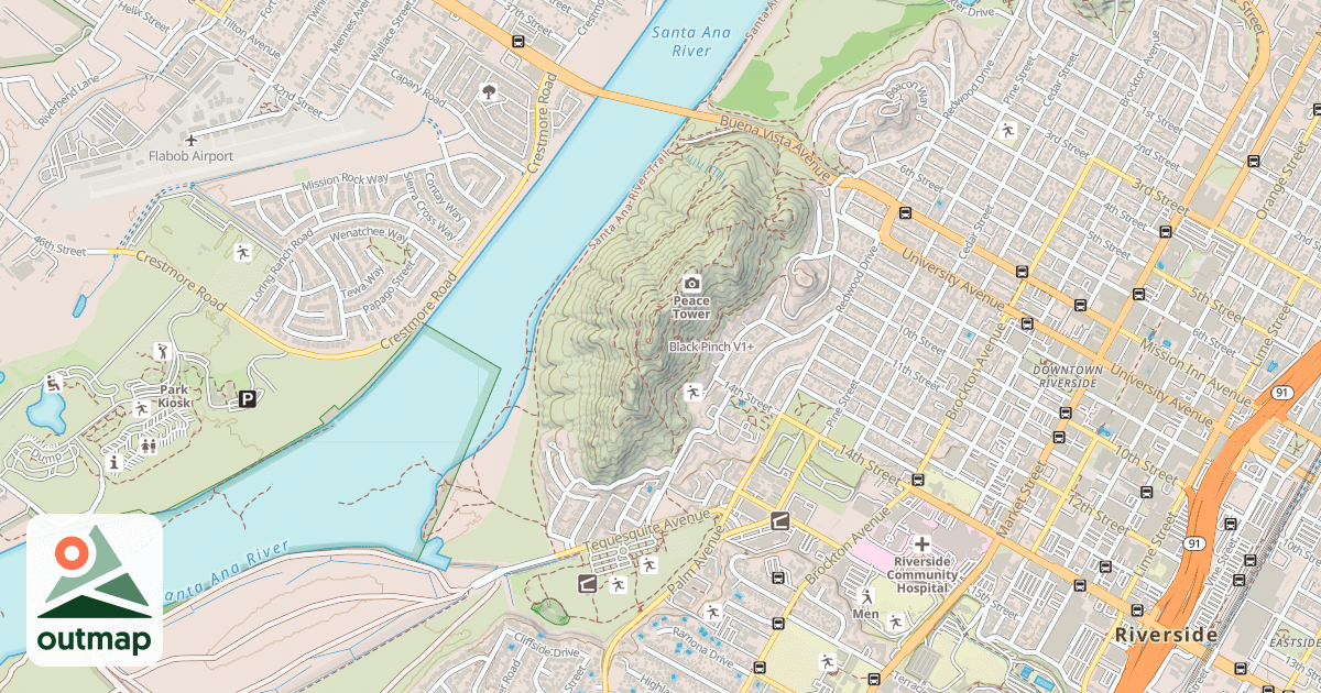 Map of Black Pinch