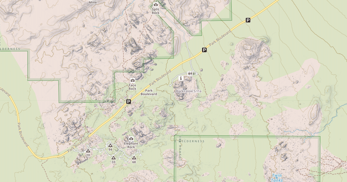 Map preview of Black Lassie