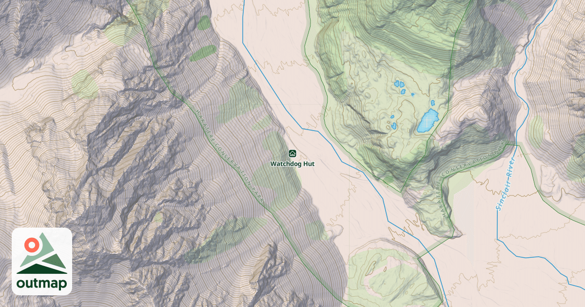 Map of Watchdog Hut