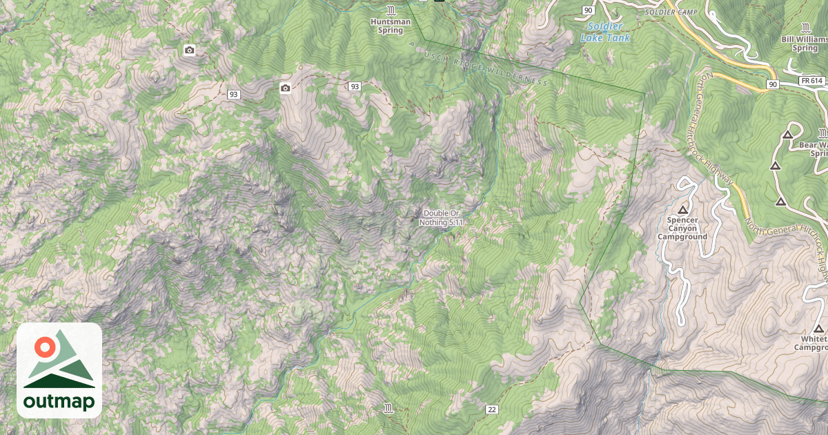 Map of Double Or Nothing
