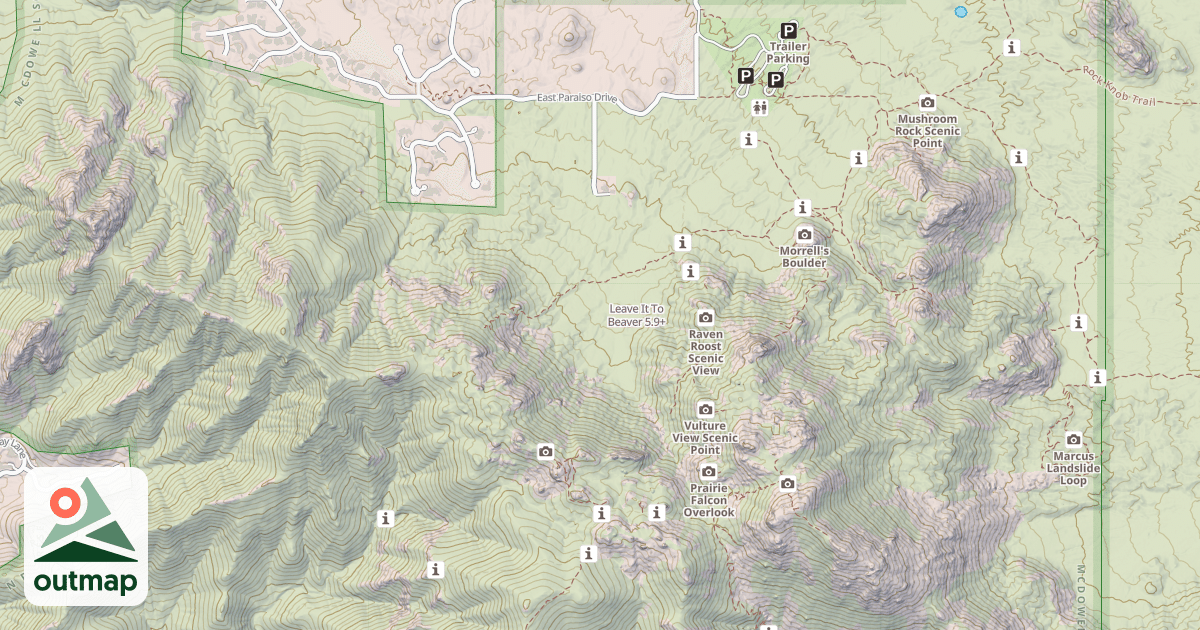 Map of Leave It To Beaver