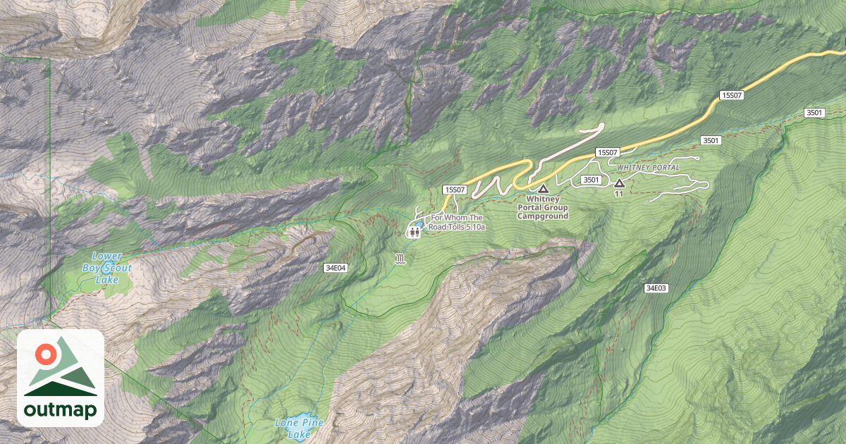 Map of For Whom The Road Tolls