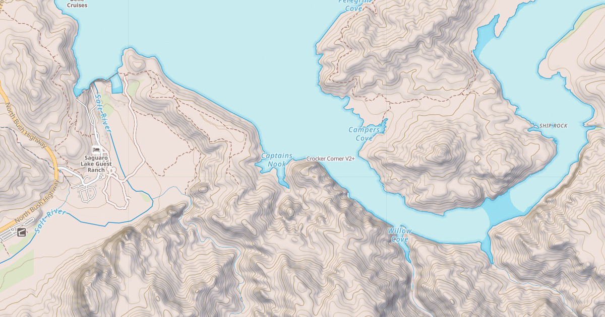 Map preview of Crocker Corner