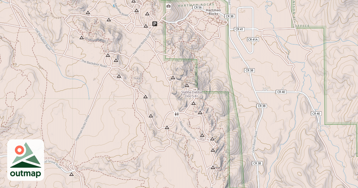 Map of Slabba Dabba Doo