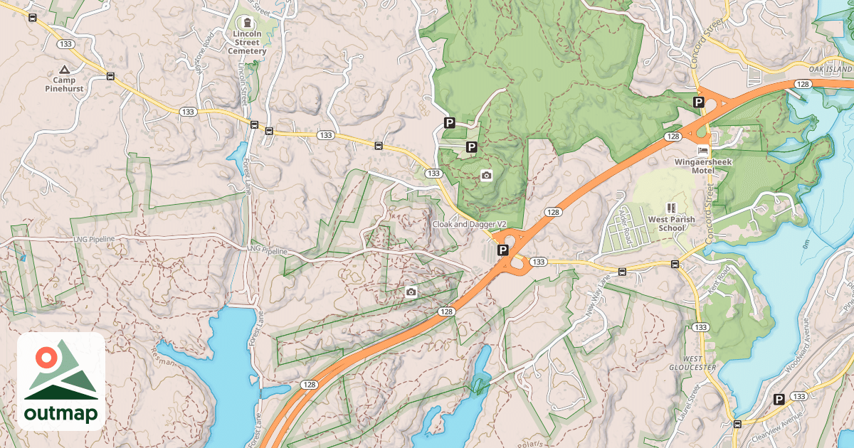 Map of Cloak and Dagger