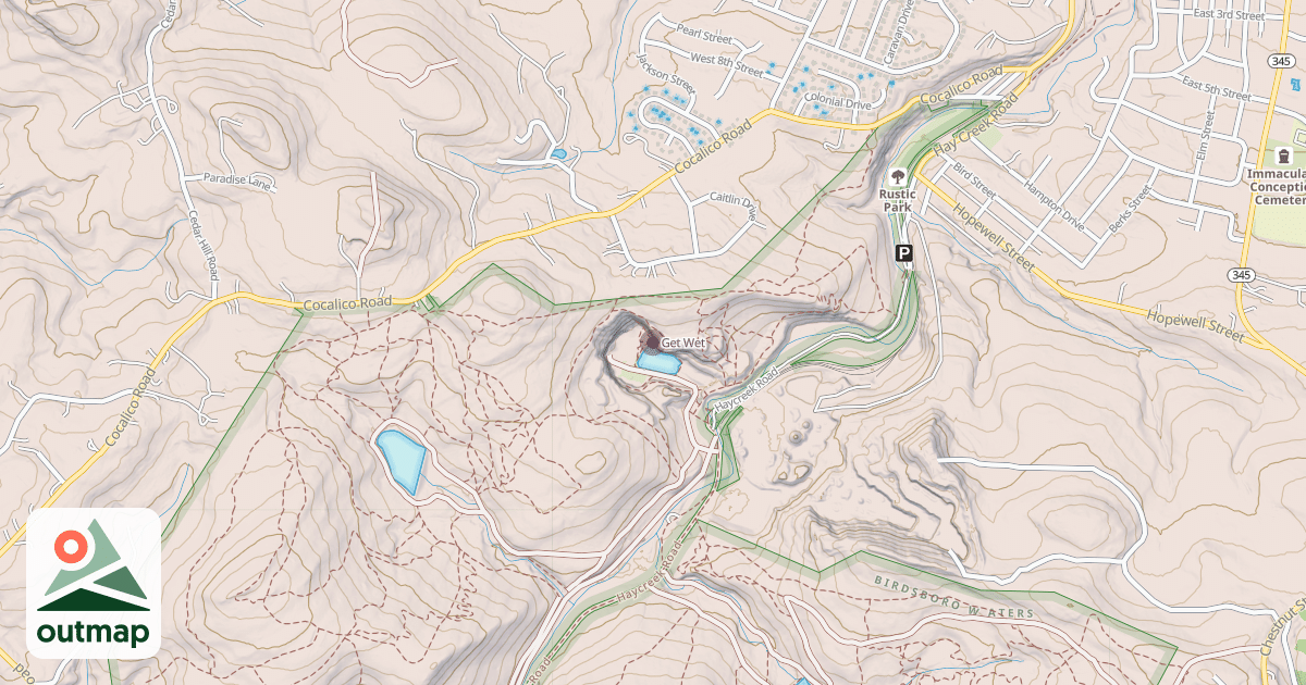 Map of Get Wet