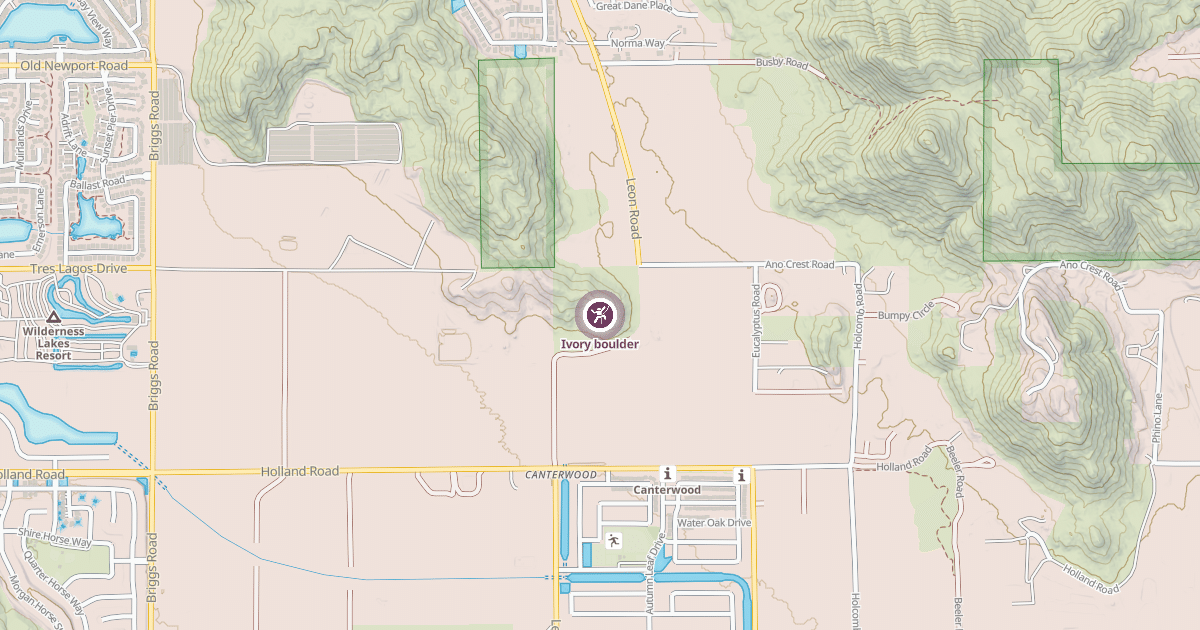 Map preview of Ivory boulder