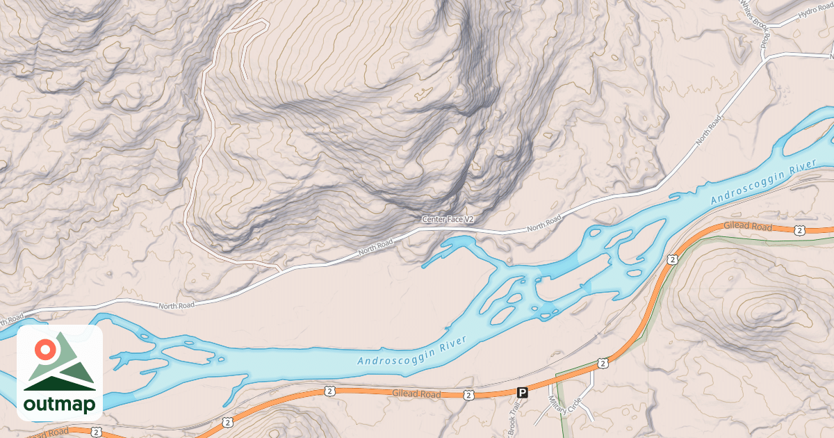 Map of Center Face