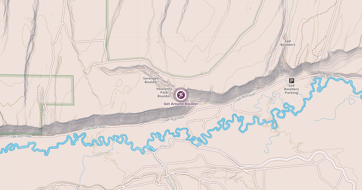 Map preview of Get Around Boulder
