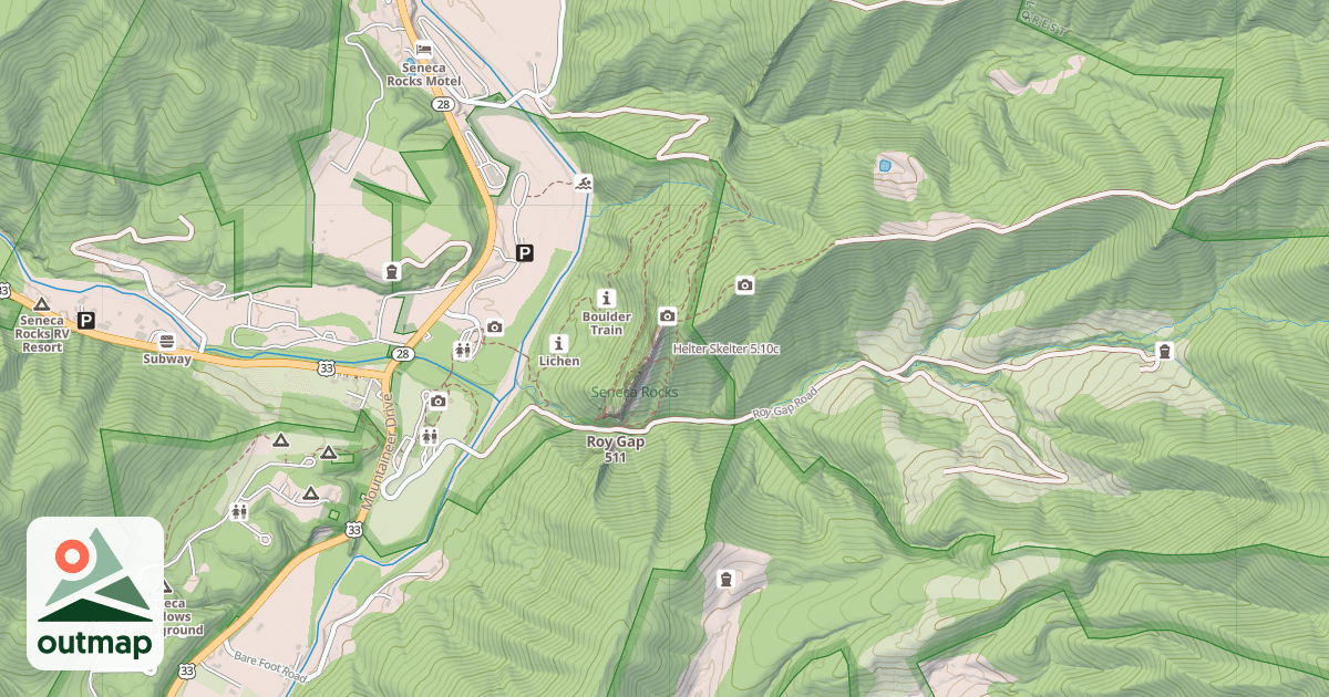 Map of Helter Skelter