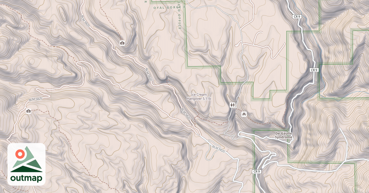 Map of Ice Cream Hangover