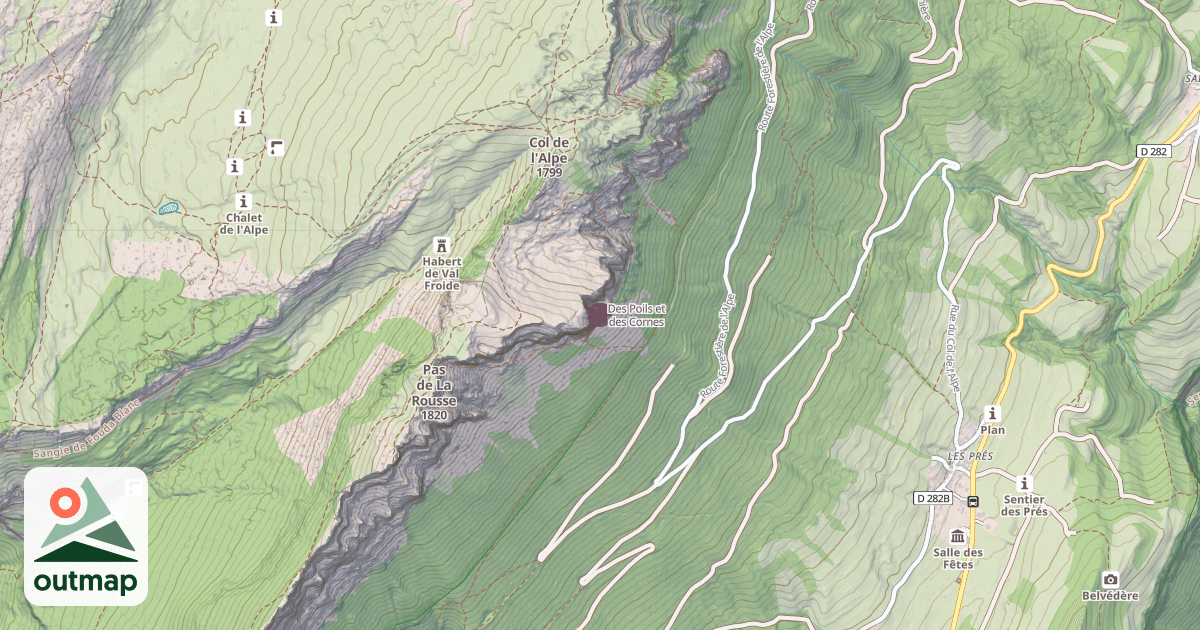 Map of Des Poils et des Cornes