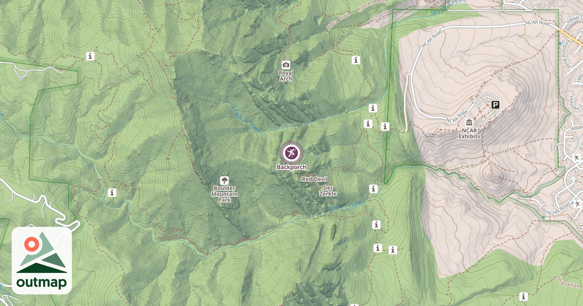 Map of Backporch